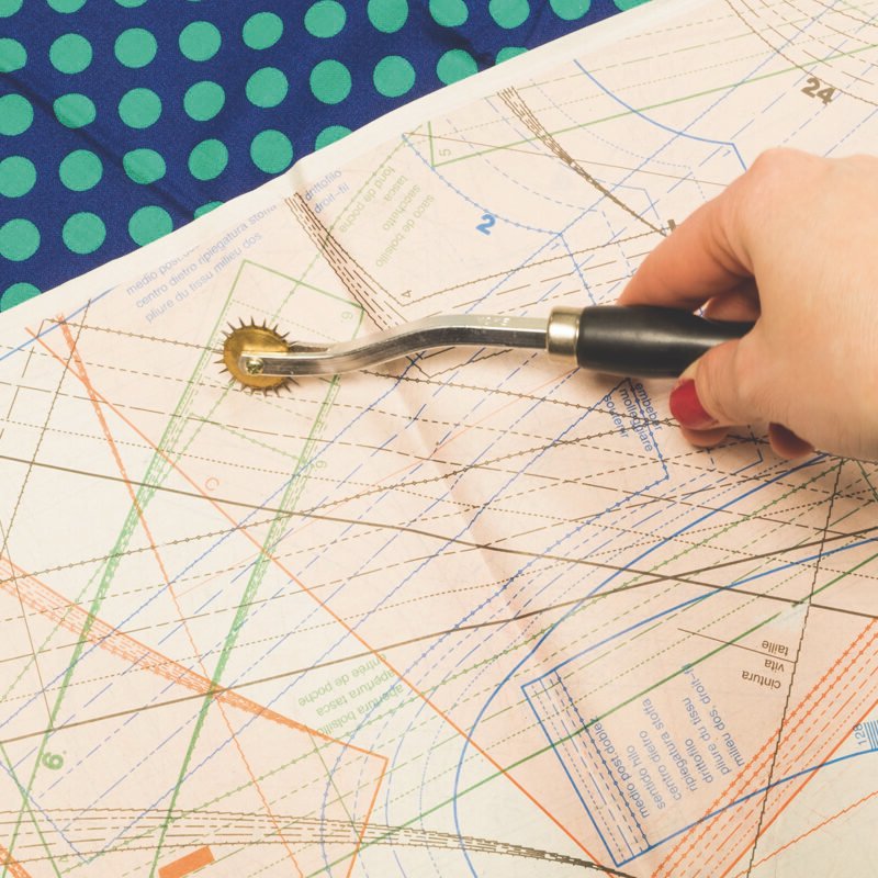 Ruleta marcar patrones perforadora 099058