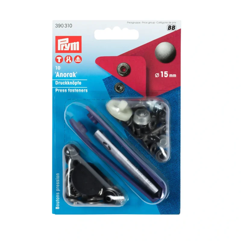 Botones de presión "Anorak" Prym 390310