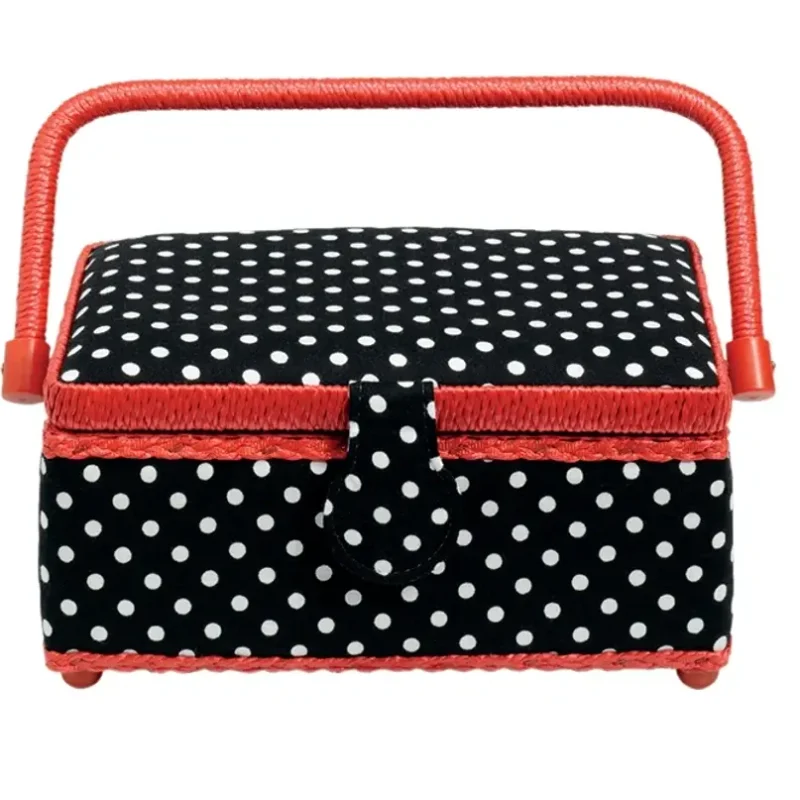 Costurero Polka Dots negro/blanco S Prym 612244