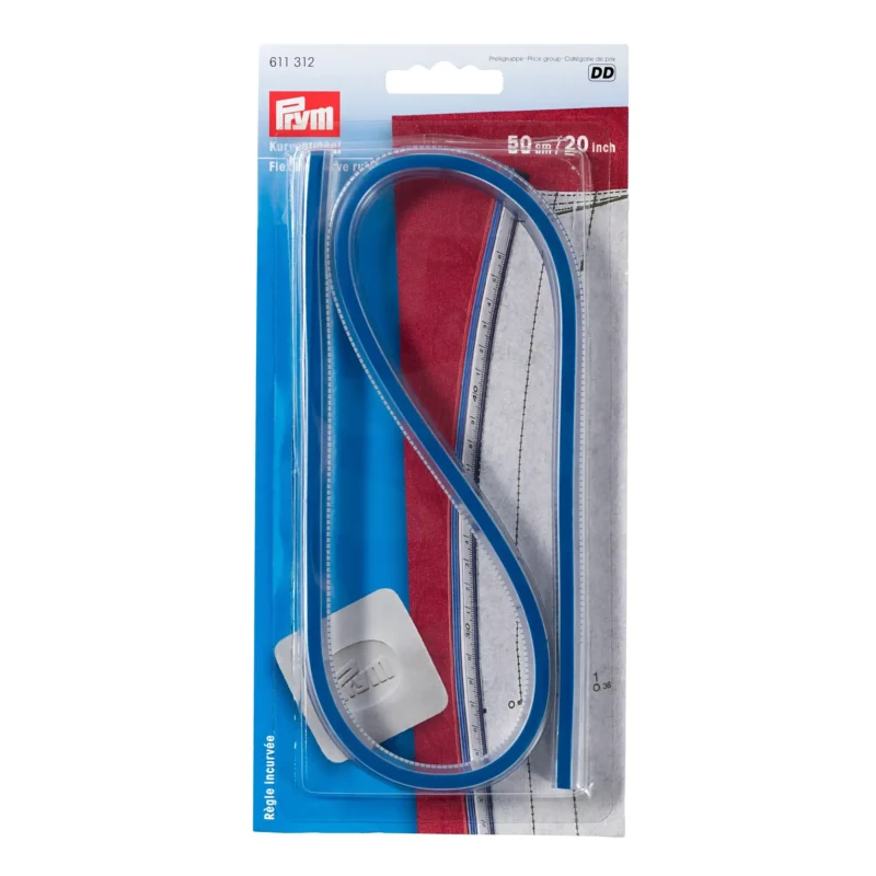 Regla flexible para líneas curvas Prym 611312