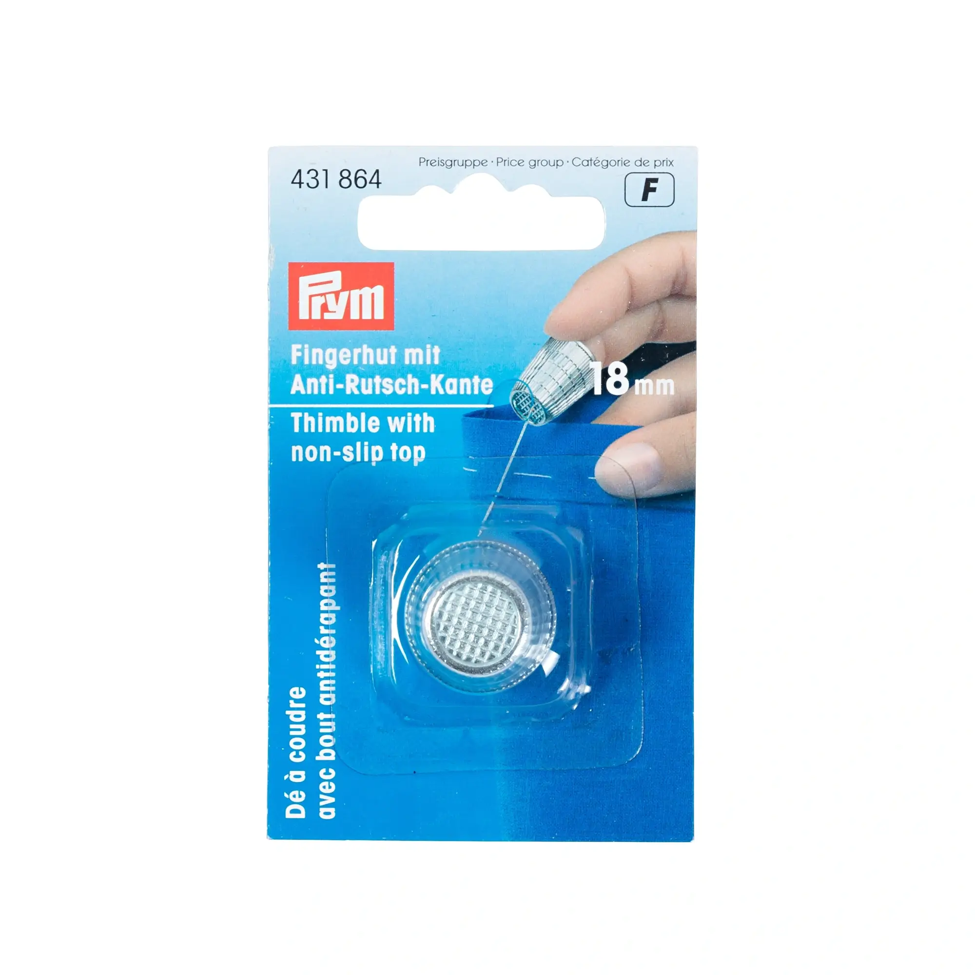 Dedal zinc colado 18mm Prym 431864