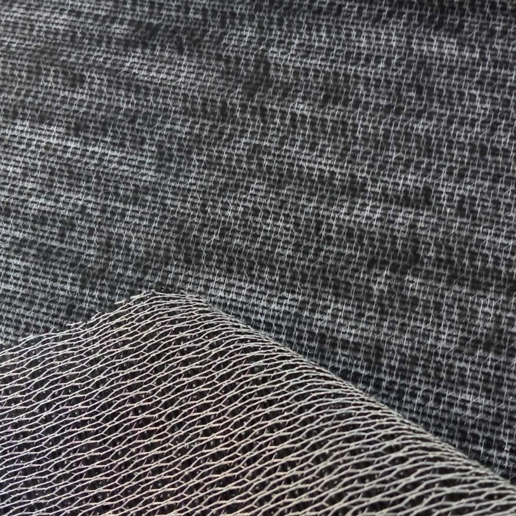 Entretela termoadhesiva Perchada trama 30 color Negro