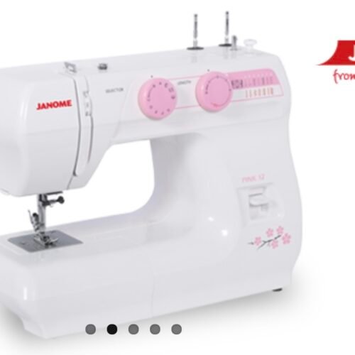 Pink 12 Janome + Caja canillas