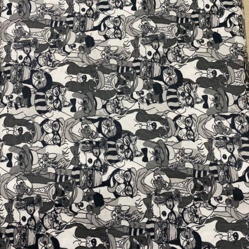 Tela estampada:"Dogs"