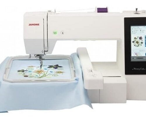 BORDADORA JANOME MC500E LE + ARTISTIC DIGITIZER JR + KIT DE BORDADO