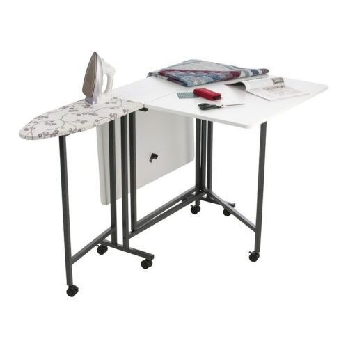 MESA CORTE Y PLANCHADO - CRAFT AND HOBBY COLOR BLANCO