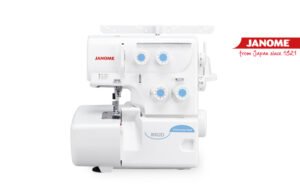 8002D JANOME + 4 CONOS GUTERMANN ORA 120 DE 5.000 MTS.