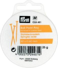 Alfileres Prym con punta esférica