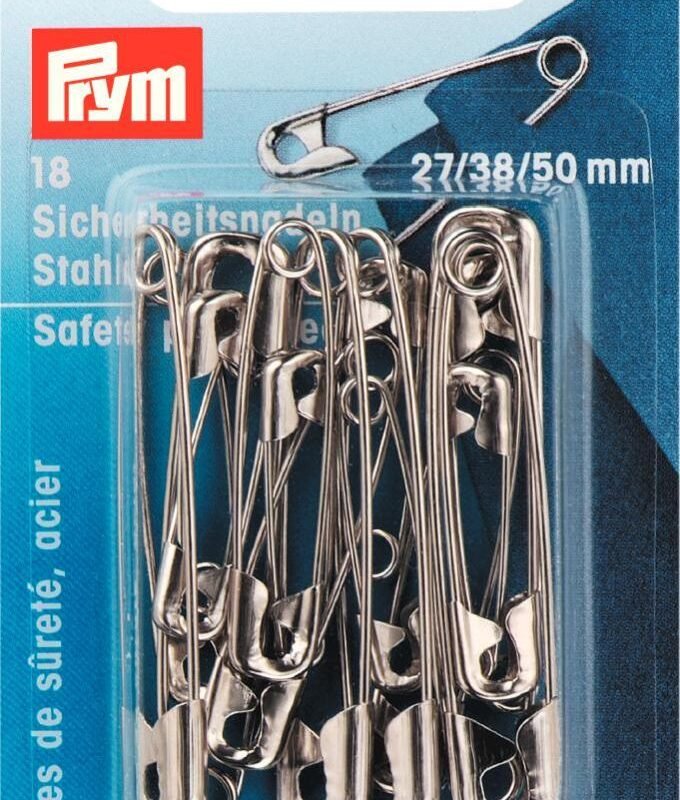Imperdibles con resorte de acero Prym Nº 0/2/3 085120