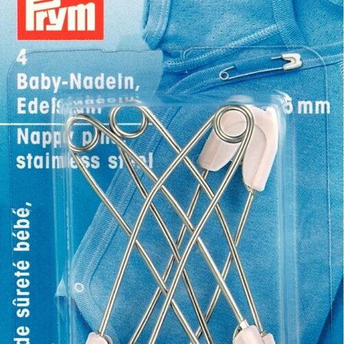 Imperdibles de acero para bebés Prym 086103