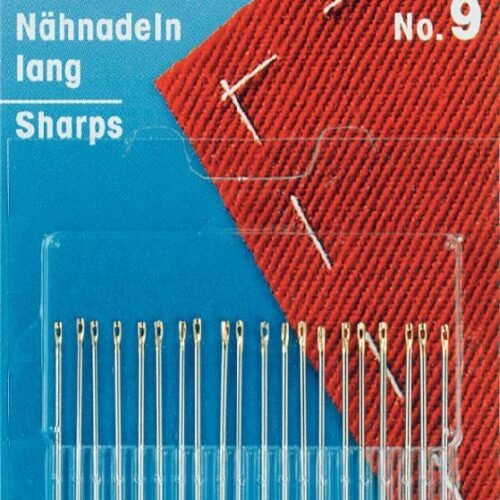 Agujas de coser a mano largas Prym Nº 9 121293