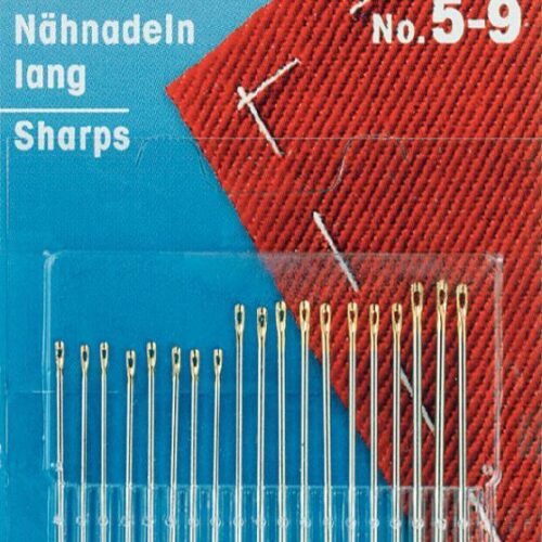 Agujas de coser a mano largas Prym Nº 5-9 Surtidas 121295
