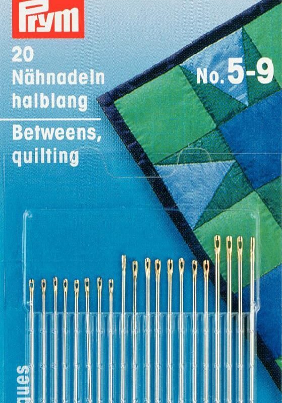 Agujas de coser a mano semilargas Prym Nº 5-9 Surtidas 121306