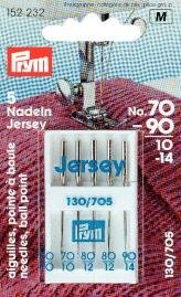 Agujas para máquina con tronco plano Prym 130/705 H SUK Jersey