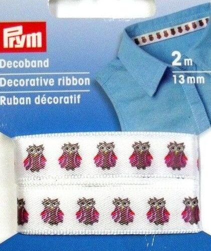Cinta decorativa lechuza Prym 986194