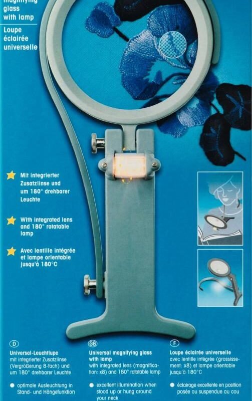 Lupa universal con luz Prym 611732