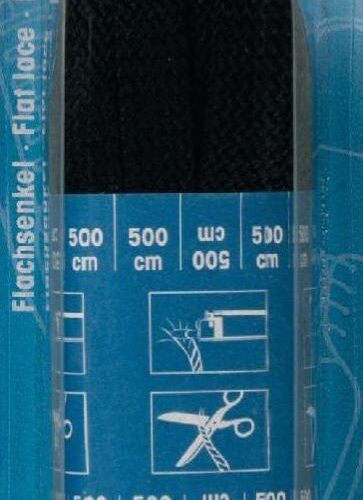 Cordón plano 10mm negro Prym 974770