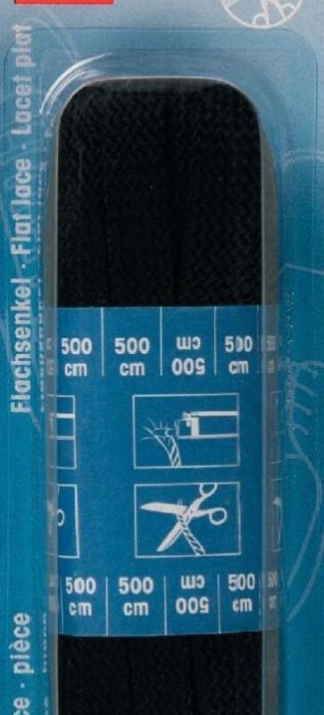 Cordón plano 10mm negro Prym 974770