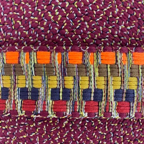 Cinta tejida combinada multicolor