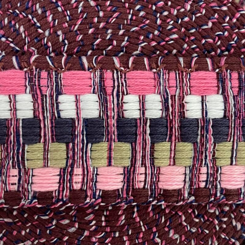 Cinta tejida combinada multicolor