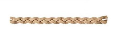 Trenza de antelina 7mm beige Prym 918960