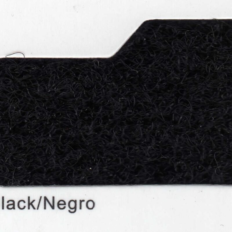 Cinta de cierre adhesiva Velcro-Veraco 25mm Negra (Rizo).