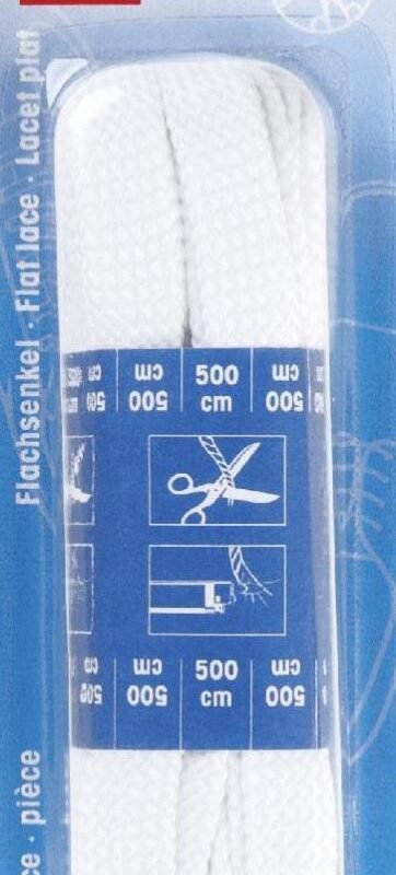 Cordón plano 10mm blanco Prym 974771