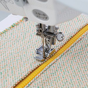 Prensatelas para cremalleras (abrochado)