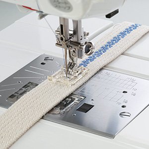 Prensatelas para puntada satinada