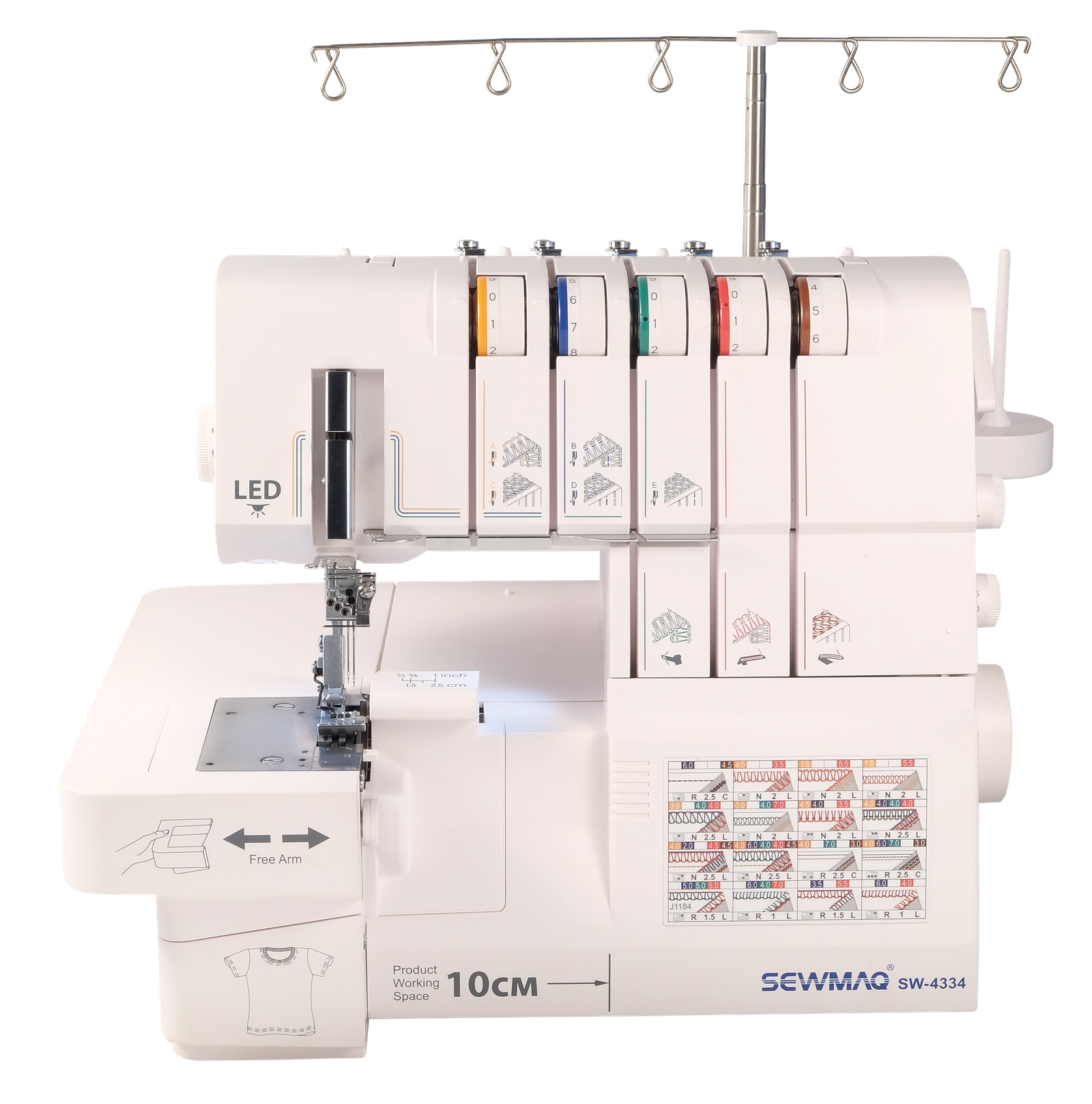 SEWMAQ SW4334 Overlock + Recubridora