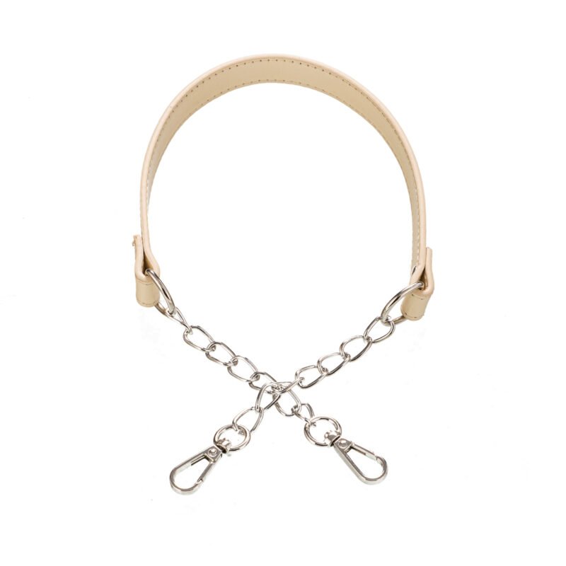 ASA POLIPIEL + CADENA- 60 CM. X 1.8 CM