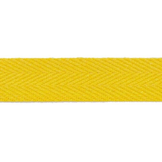 CINTA RÍGIDA ESPIGA ALGODÓN RECICLADO 3 CM.-AMARILLO