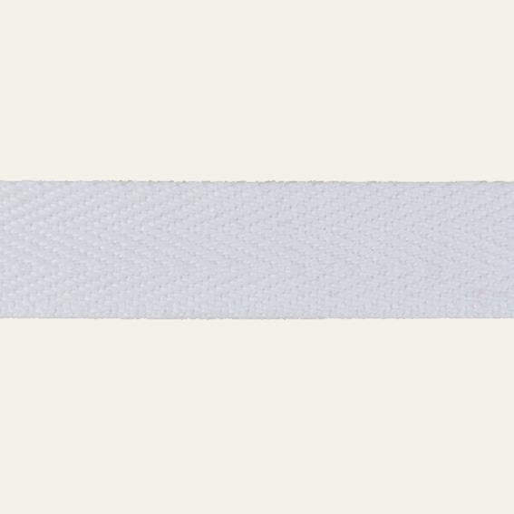 CINTA RÍGIDA ESPIGA ALGODÓN RECICLADO 3 CM.-BLANCO