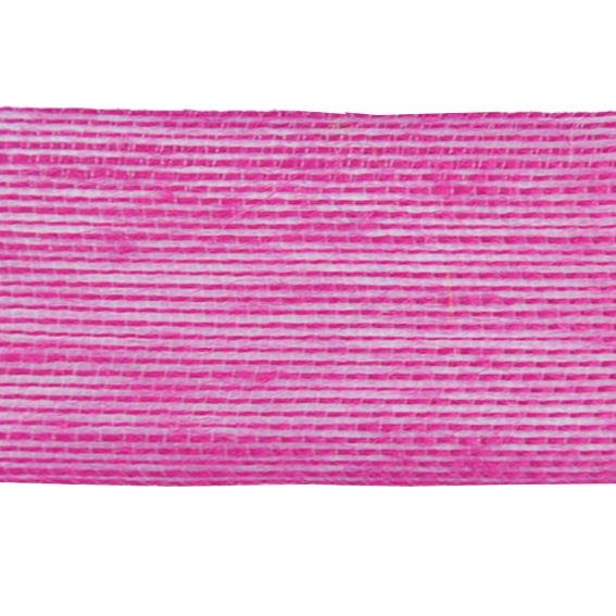 CINTA YUTE 40 MM.-FUCSIA