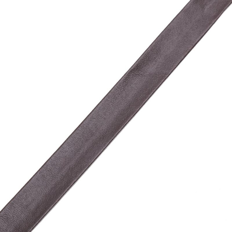 CINTA PLANA 1.5 CM. POLIPIEL-MARRÓN