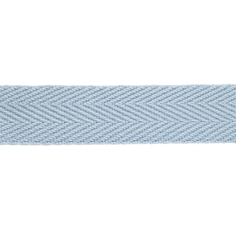 CINTA RÍGIDA ESPIGA ALGODÓN RECICLADO 3 CM.-CELESTE