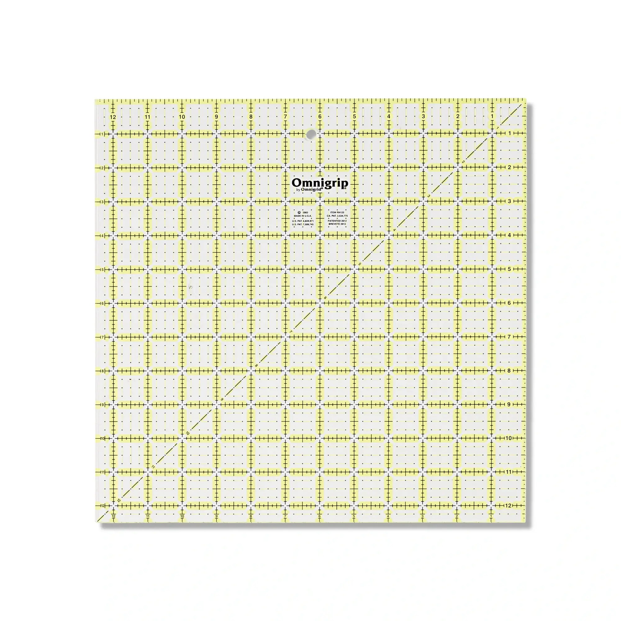 Regla antideslizante 'Omnigrip' 12,5 x 12,5 inch Prym 610216 - Imagen 2