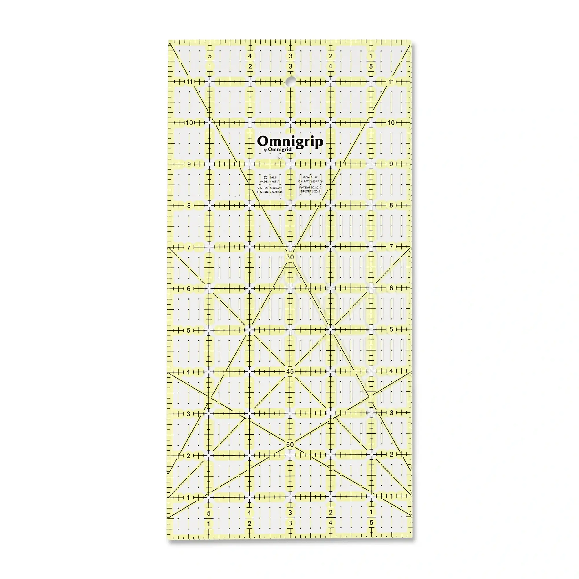 Regla antideslizante 'Omnigrip' 6 x 12 inch Prym 610210 - Imagen 2