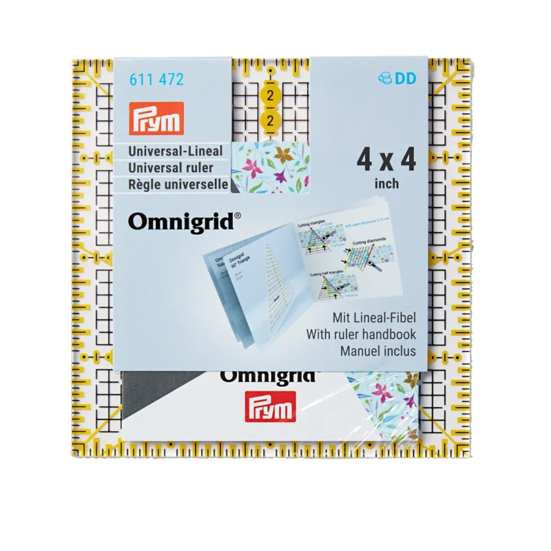 REGLA UNIVERSAL ‘OMNIGRID’ 4 x 4 inch Prym 611472