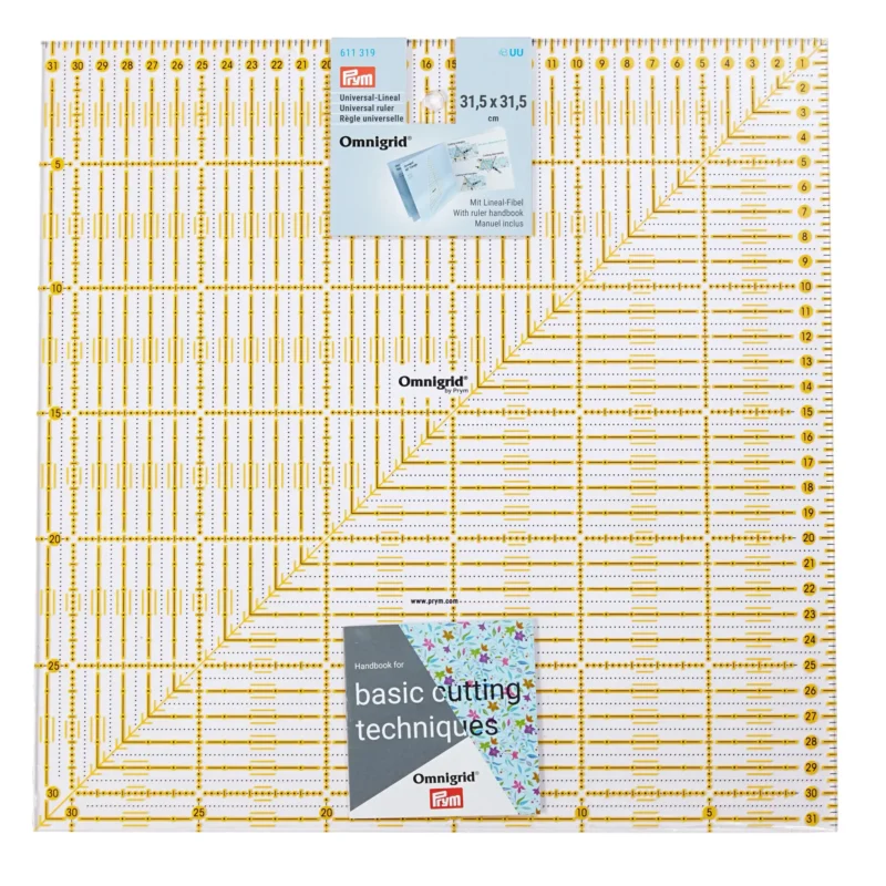 REGLA UNIVERSAL ‘OMNIGRID’ 31,5 x 31,5 cm Prym 611319