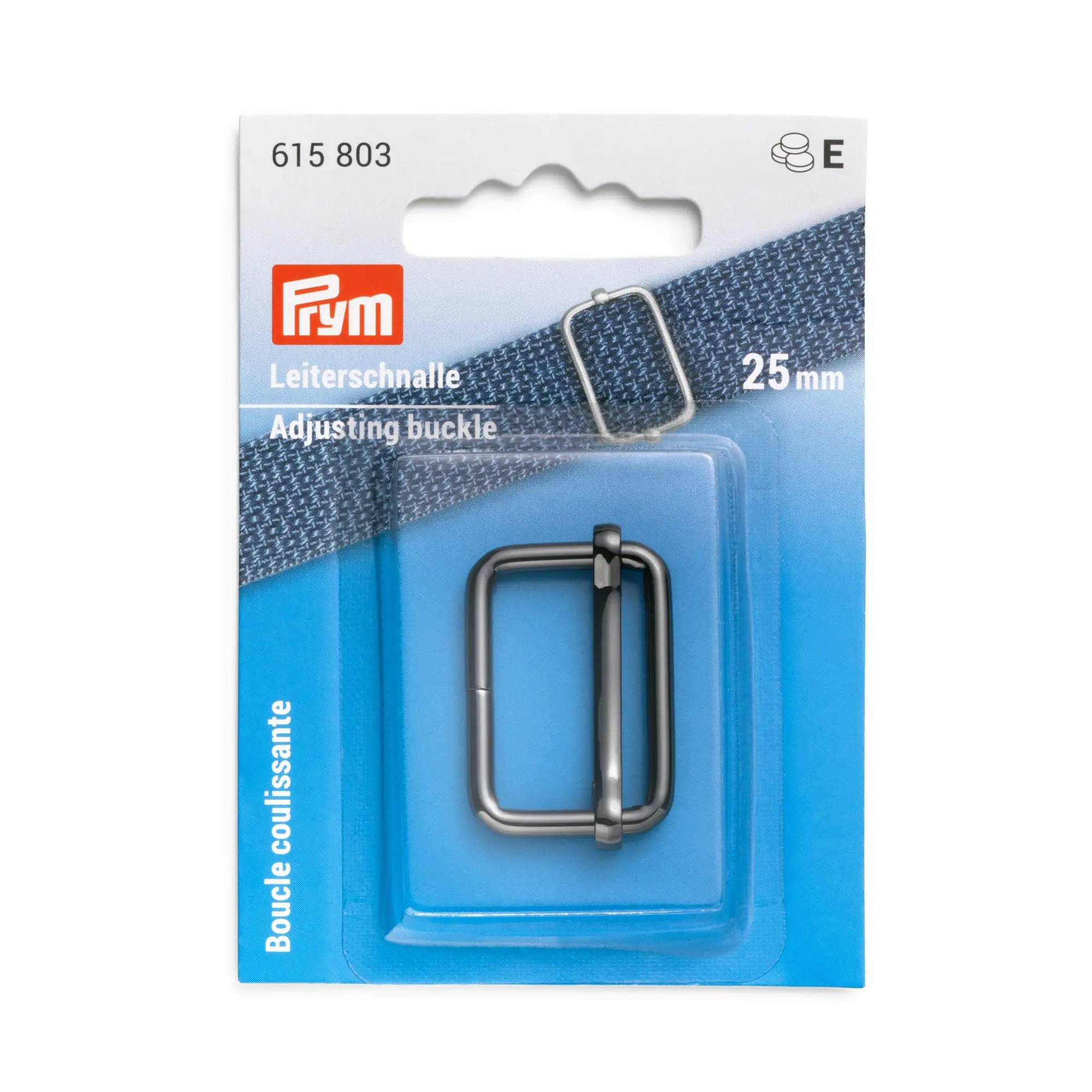 Hebilla ajustable 25 mm pavonado brillante Prym 615803