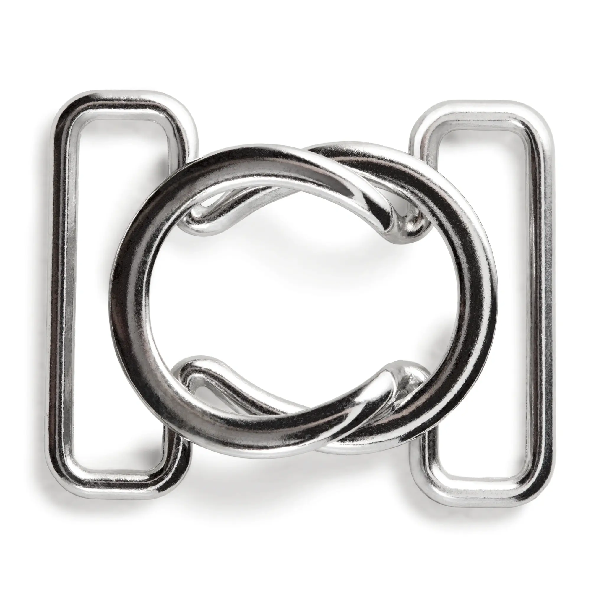 Cierre p.cinturón y bikini metal 25 mm plateado Prym 416111 - Imagen 2