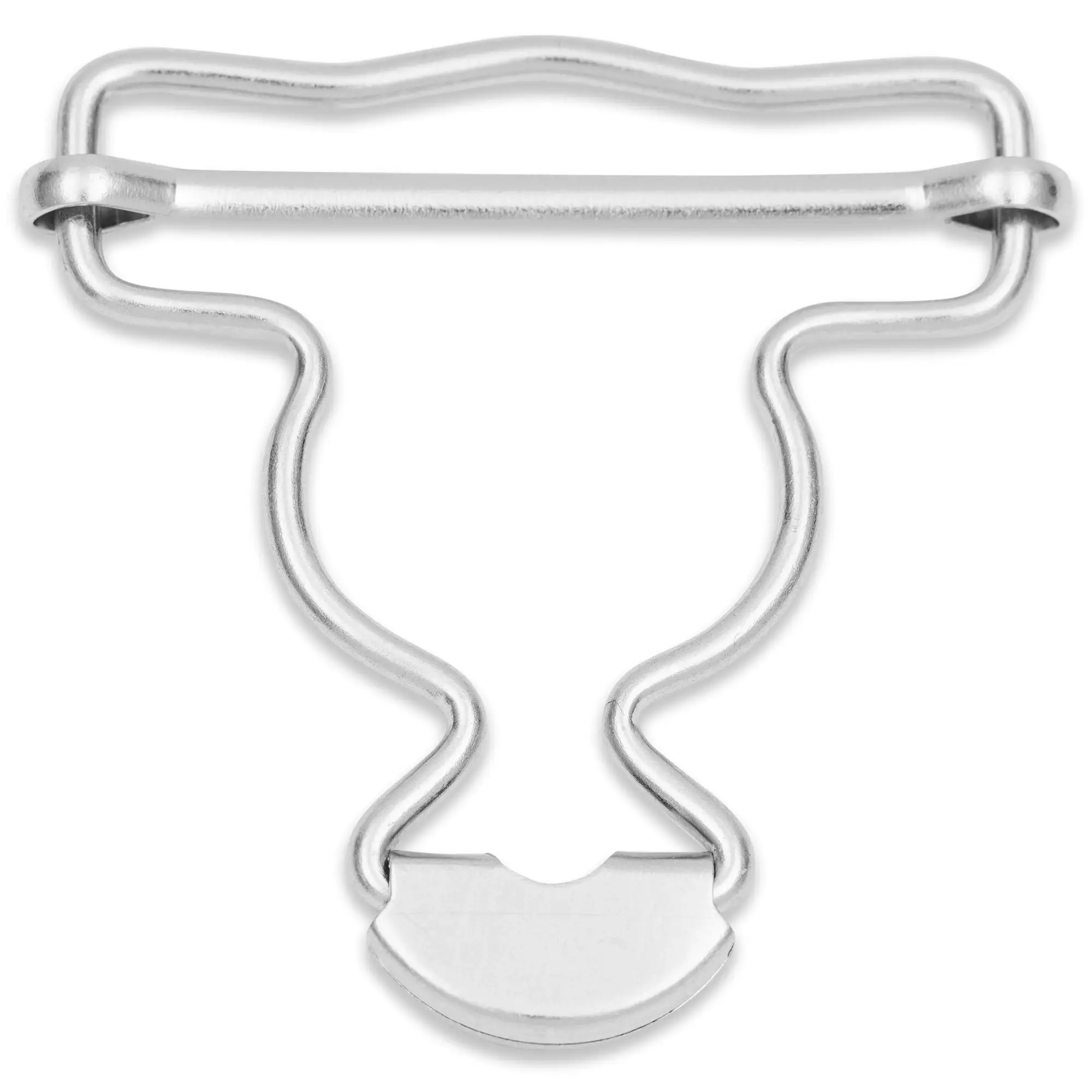 Hebillas para pant. peto latón 40 mm plateado Prym 416435 - Imagen 2