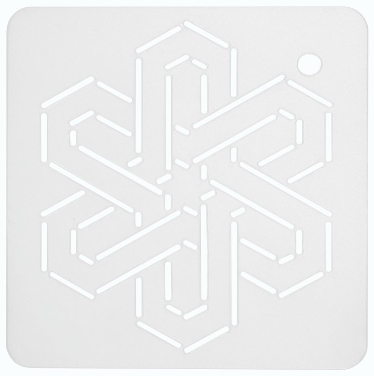 Plantilla geométrica 099241A