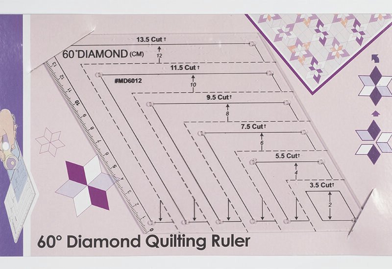 Regla rombos 60 grados 099241L