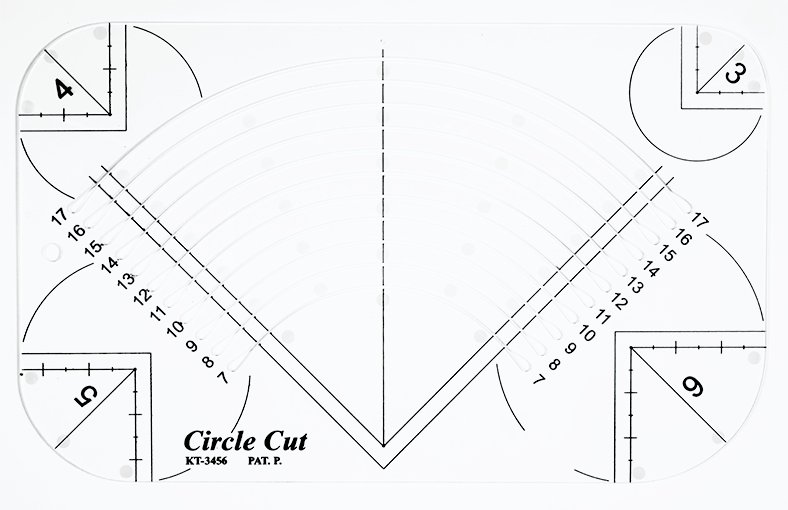 Regla 1/4 círculo 099242E