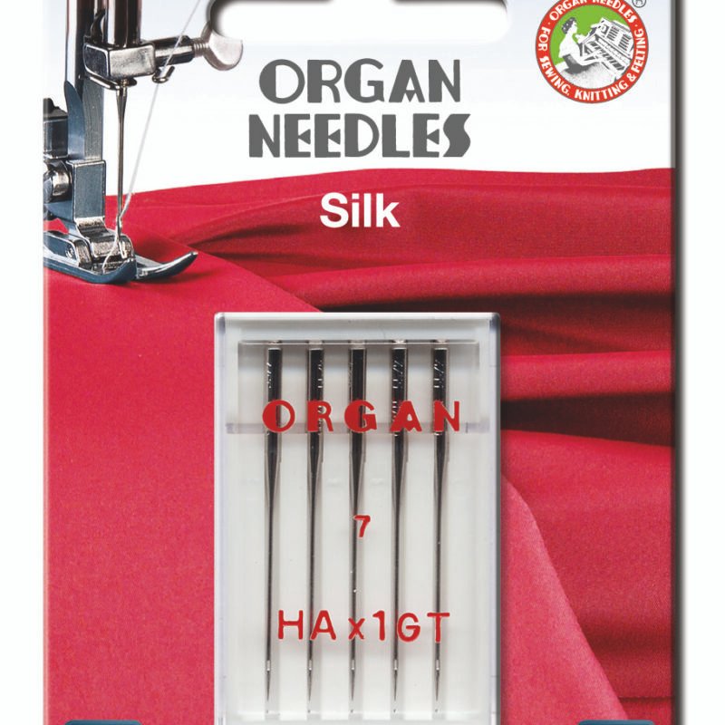 Agujas para Maquina de coser ORGAN SILK HA X 1GT  7-Ref.5138055BL