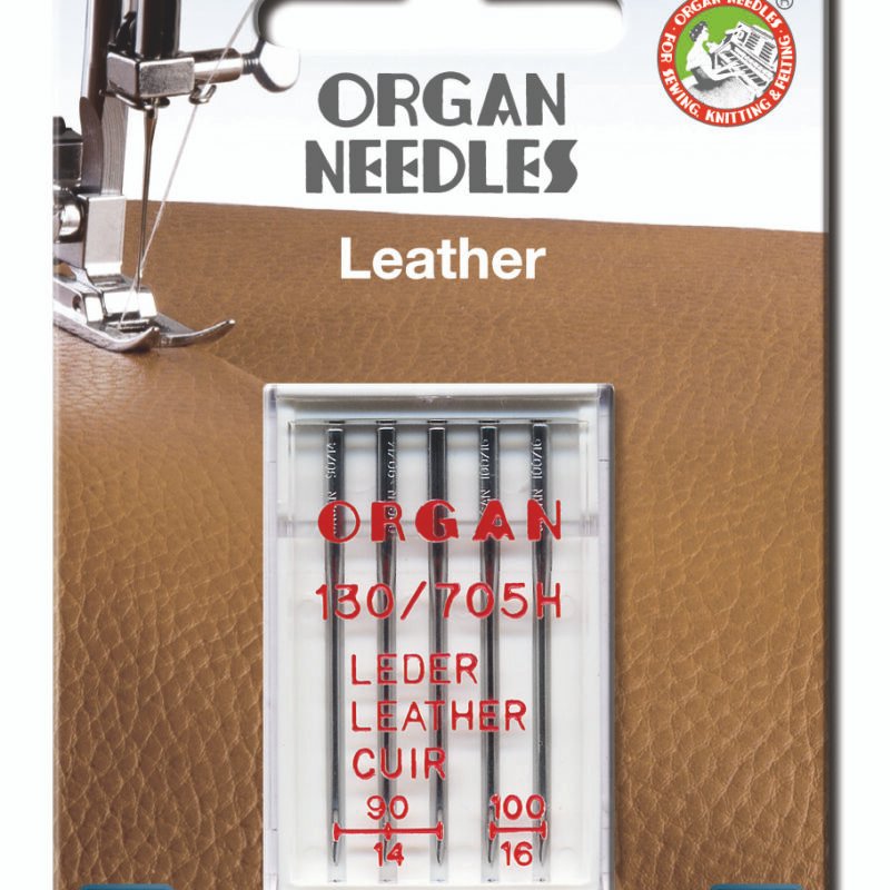 Agujas para Maquina de coser ORGAN LEATHER 130/705 H  90,100-Ref.5326000BL