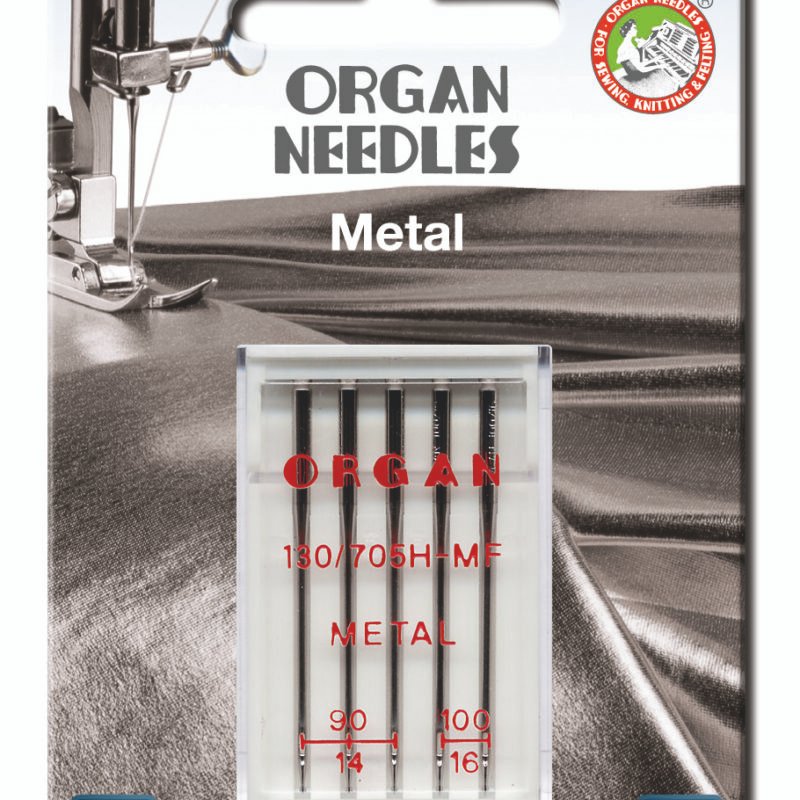 Agujas para Maquina de coser ORGAN METAL 130/705H-MF 90,100-Ref.5110000BL