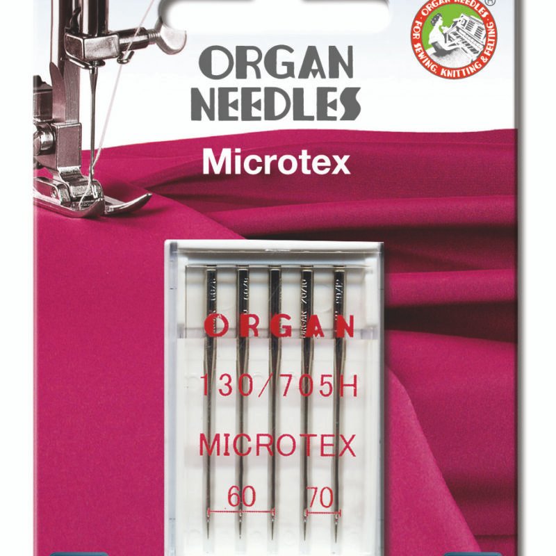 Agujas para Maquina de coser ORGAN MICROTEX 130/705 H  60,70-Ref.5506000BL